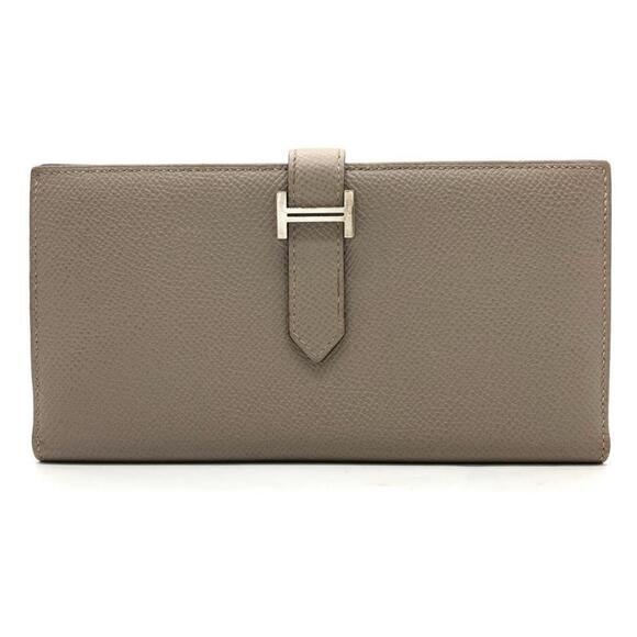 HERMES Gray Wallet - Picture 1 of 9